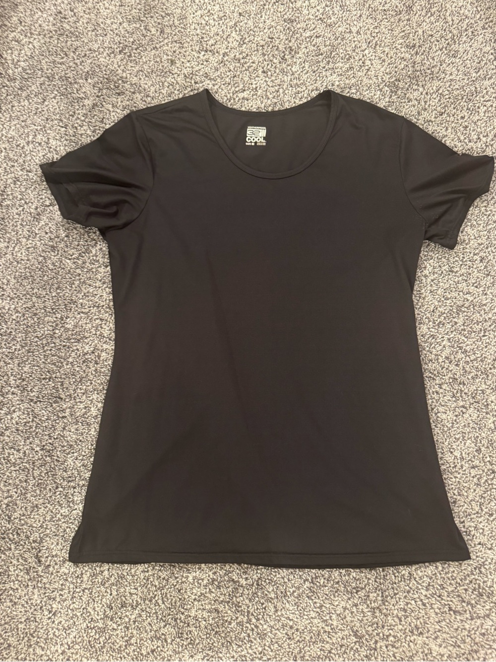 32 Degrees Black Short-Sleeve Performance Tee